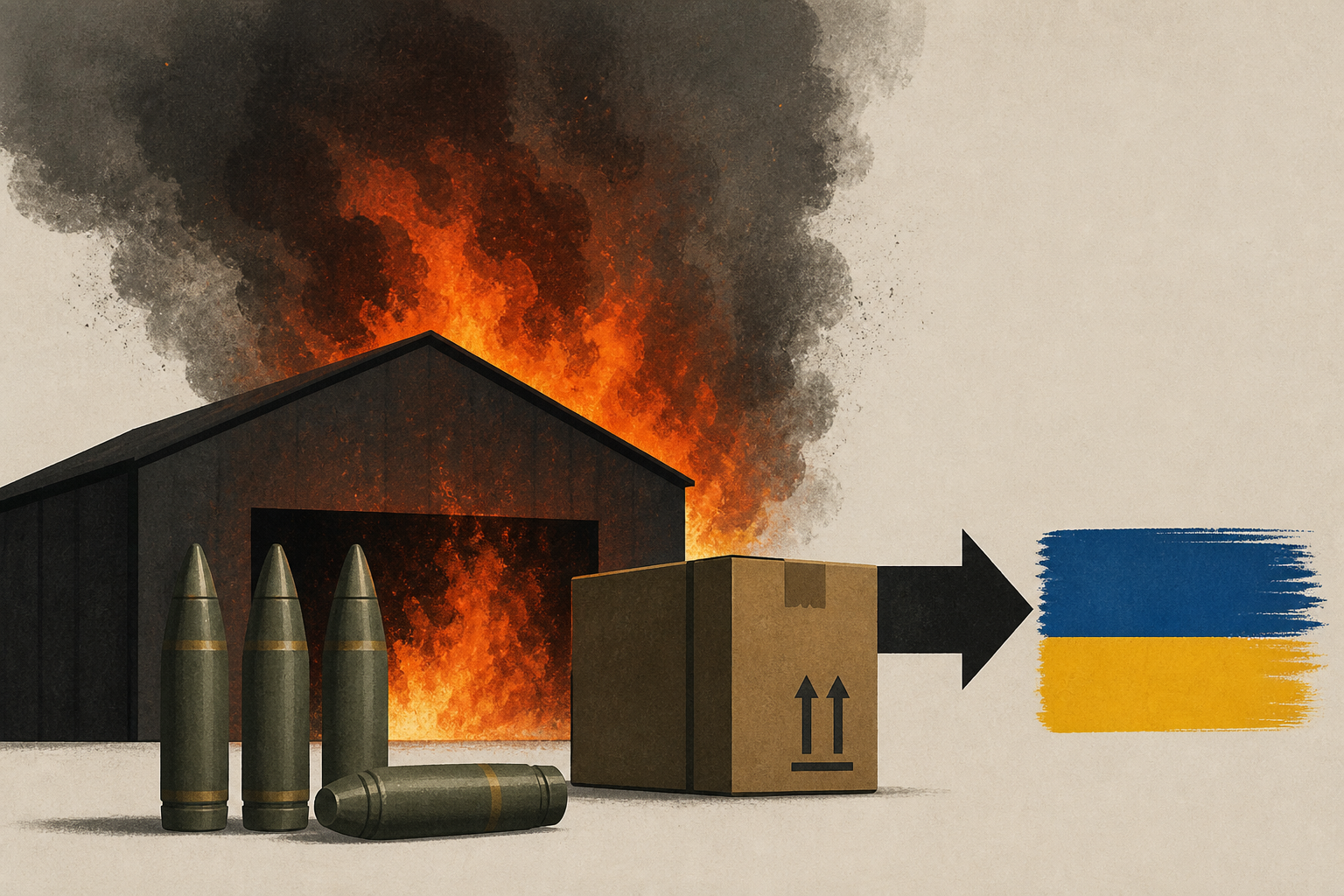 Explosion at Bulgarian ammunition depot supplying Ukraine sparks massive fire, sabotage probe