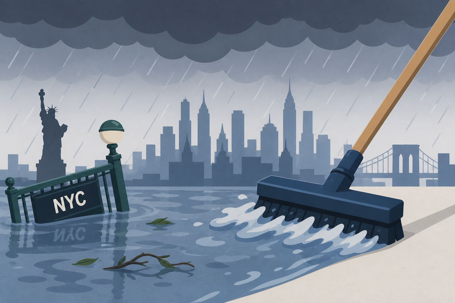 NYC region cleaning up after Sunday storms cause flash floods, force rescues