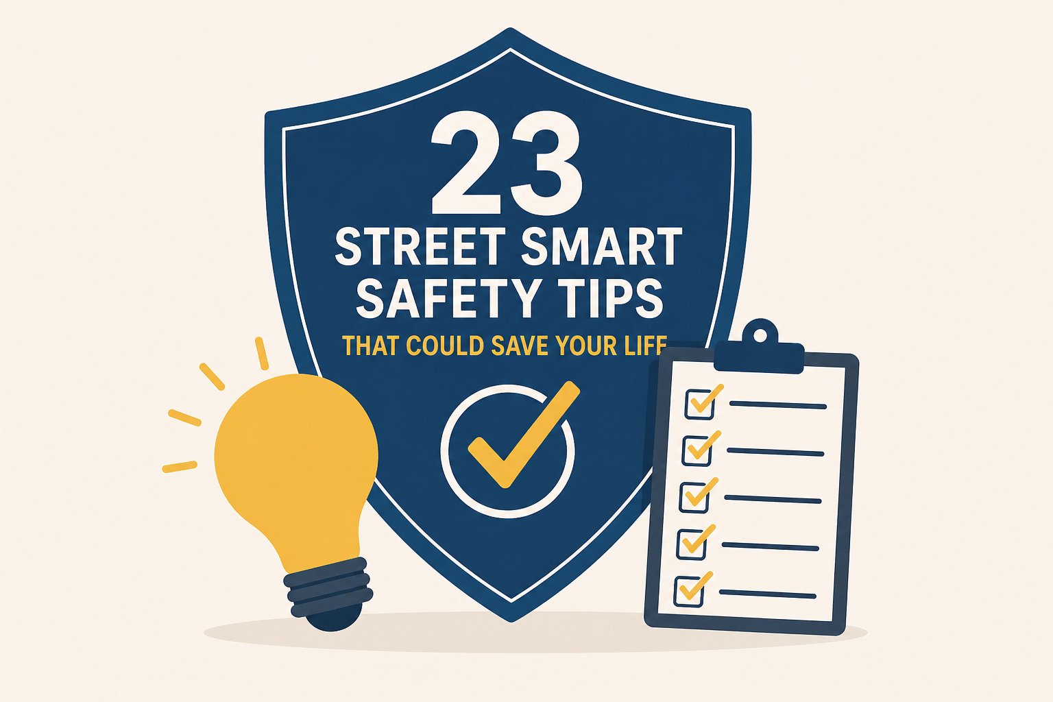 23 Street Smart Safety Tips That Could Save Your Life