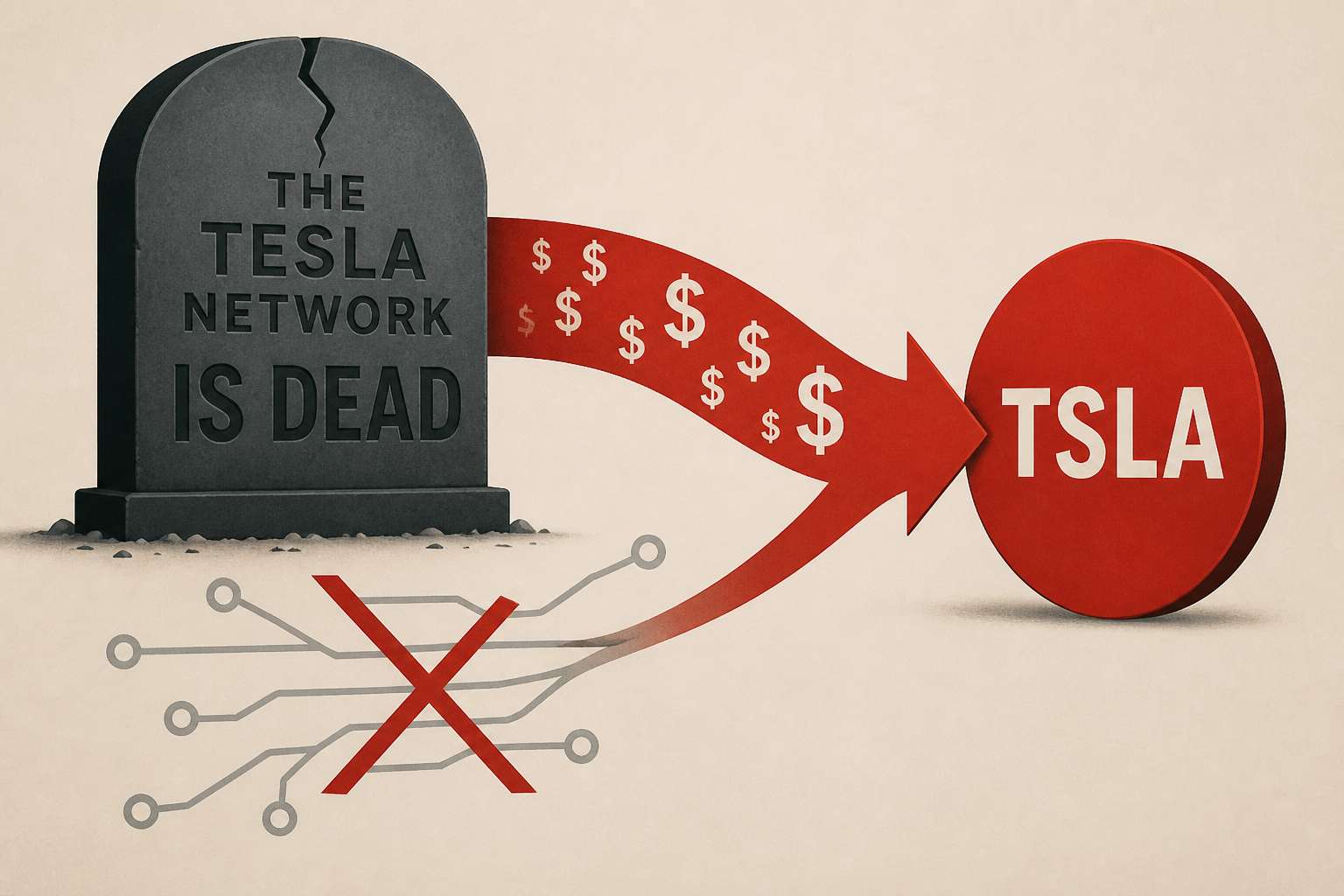 The Tesla Network Is Dead: JPMorgan’s Bombshell Note Reveals Nearly All Robotaxi Billions Flow to TSLA, Not You