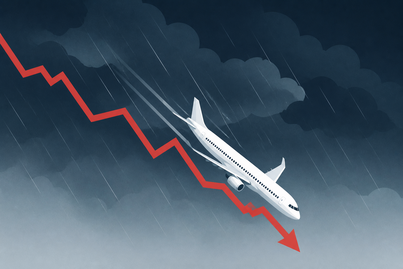 Turkish Airlines flight 'started to plummet' after trying to land during storm