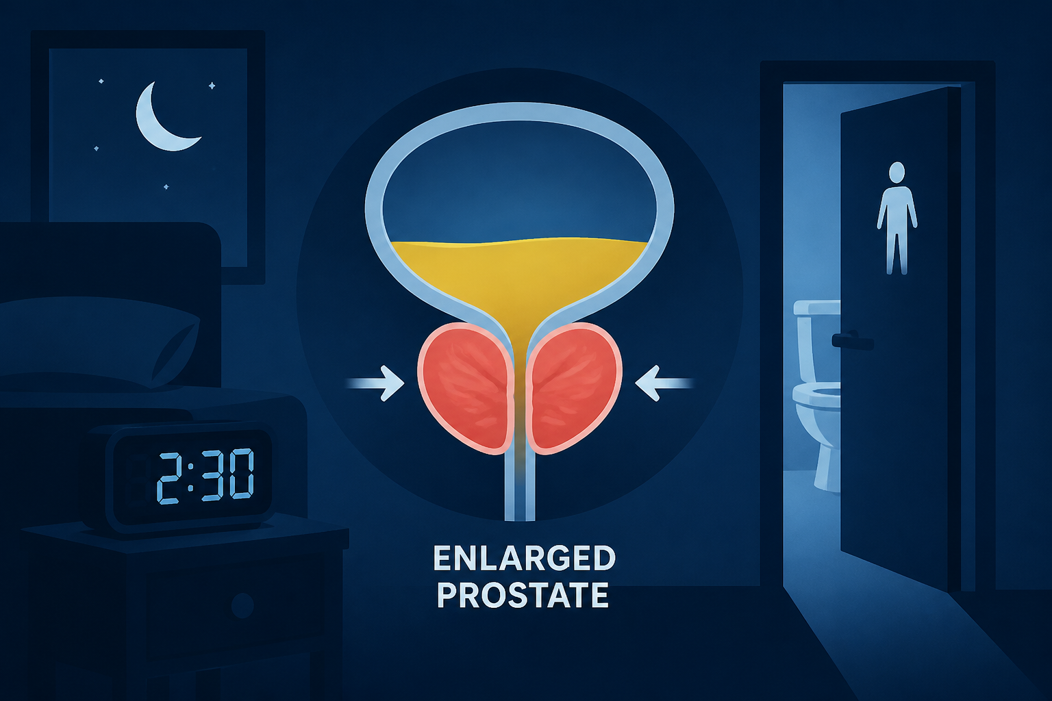 Why do you keep waking up to pee at night? Urologist warns about possible enlarged prostate