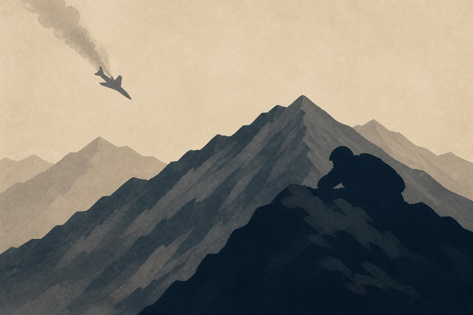 Badly wounded U.S. Air Force officer climbed 7,000 foot Iranian ridgeline to hide after being shot down