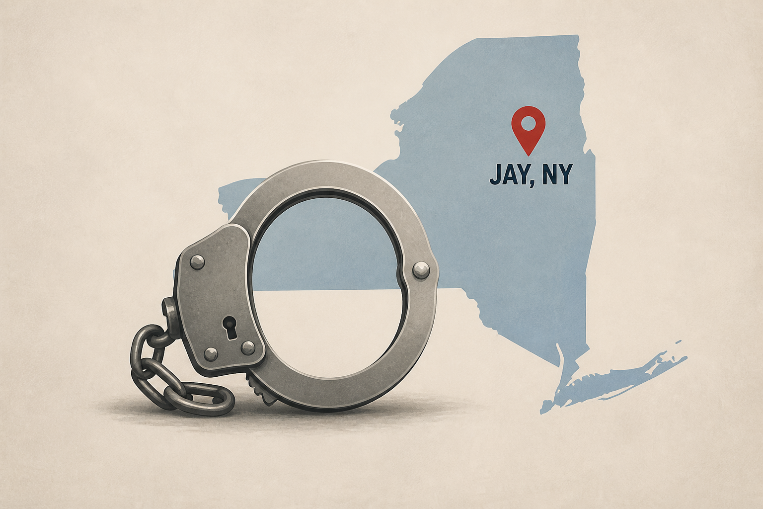 Man arrested for homicide in Jay, NY