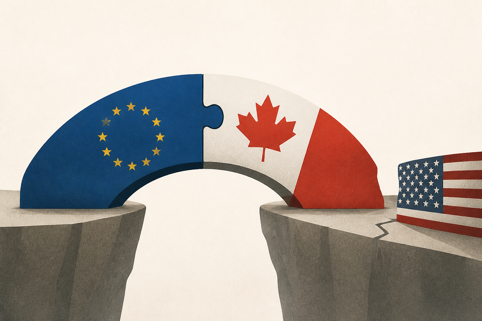 Carney eyes ‘unique alliance’ with EU as Trump trade war strains Canada’s ties with US