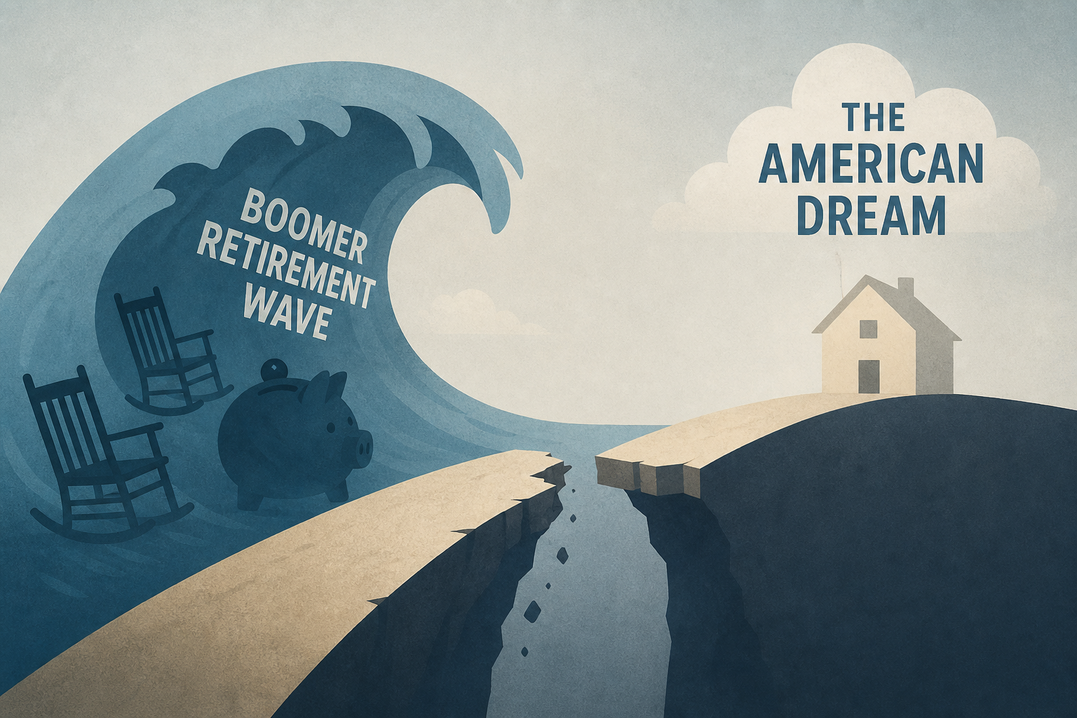 Jamie Dimon Says the American Dream Is Slipping Away. The Dysfunctional Boomer Retirement Wave Is a Major Part of the Problem.