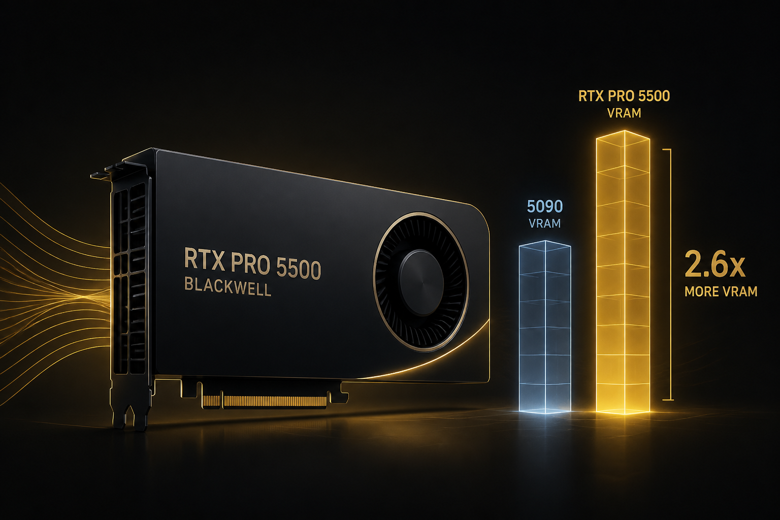 NVIDIA Intros RTX PRO 5500 Blackwell Graphics Card, Features Same Core Count As The 5090 But With 2.6x The VRAM