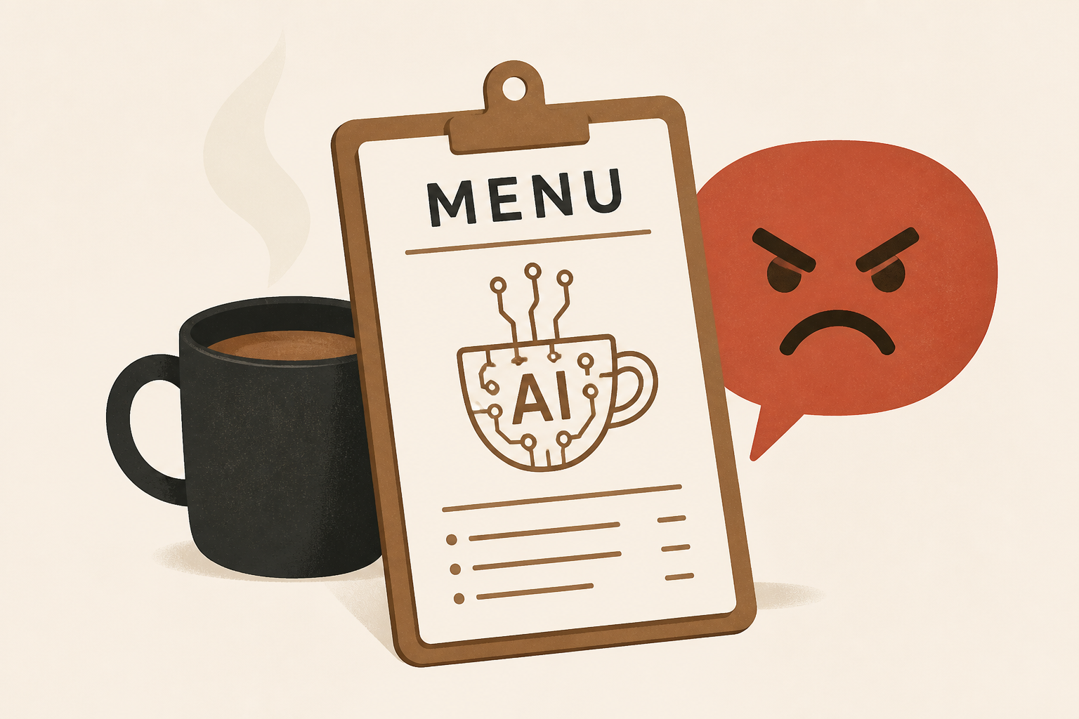 A Coffee Shop Owner Used AI for a Menu. Cue the Angry DMs.