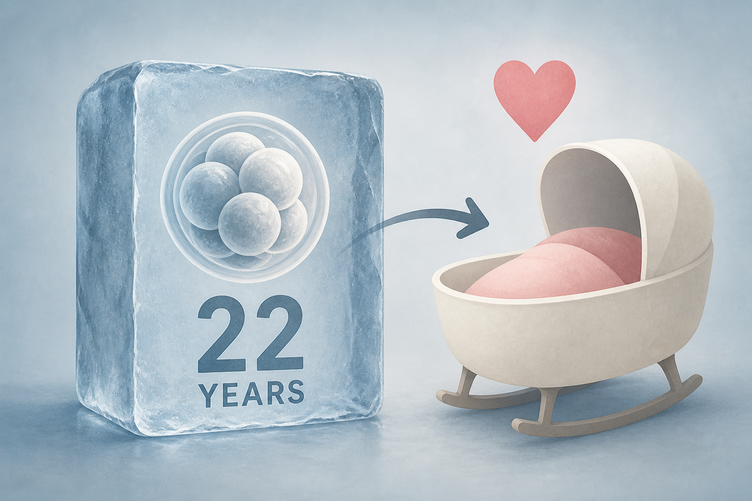 Greek couple has daughter born from an embryo frozen for 22 years