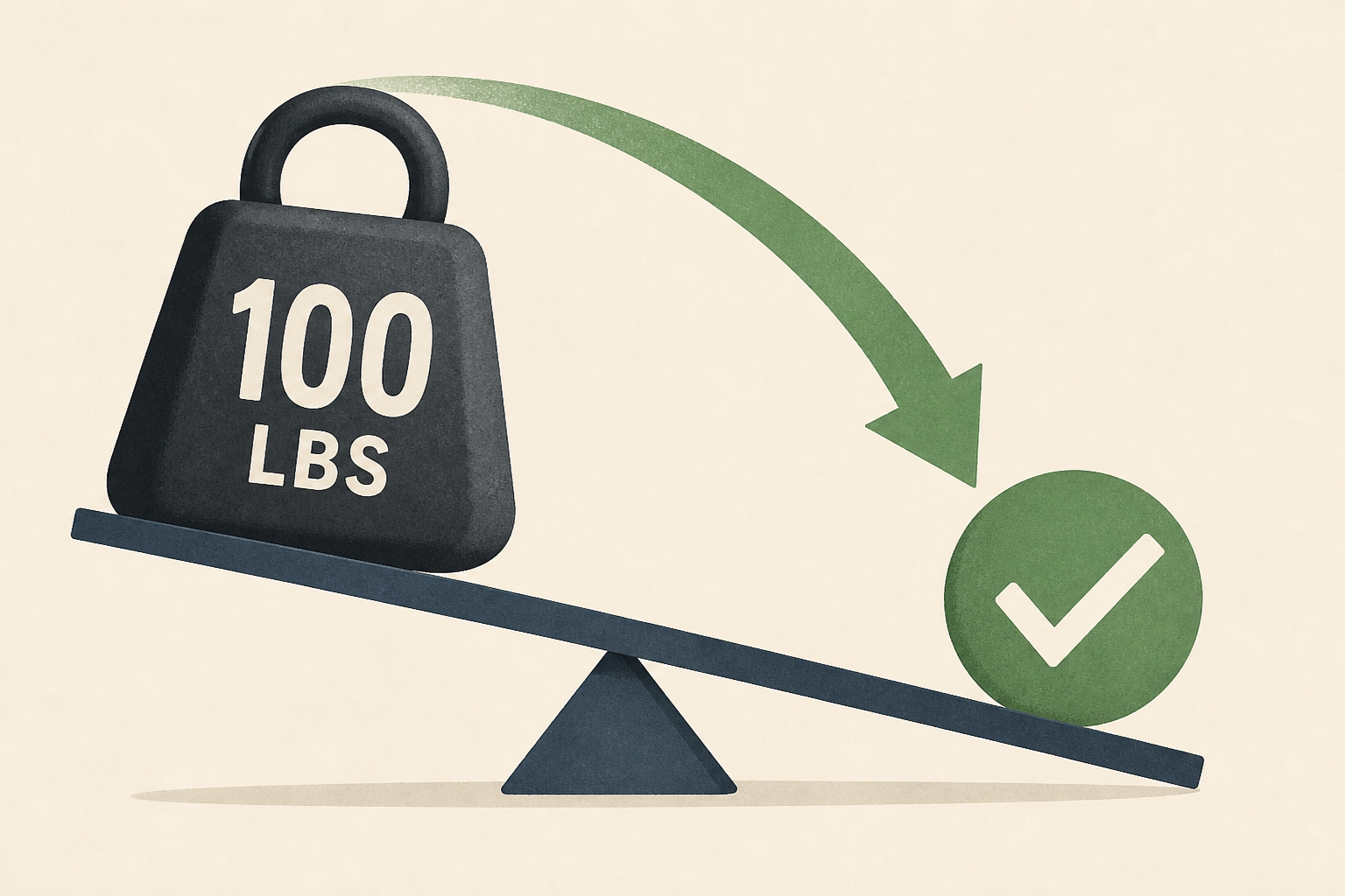 How I finally dropped 100 lbs and kept it off