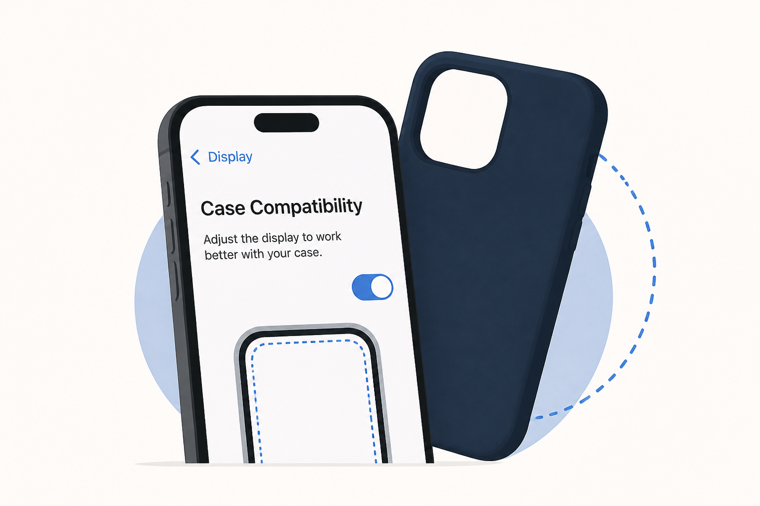 iPhone Duo Has a Hidden Display Setting for Case Compatibility