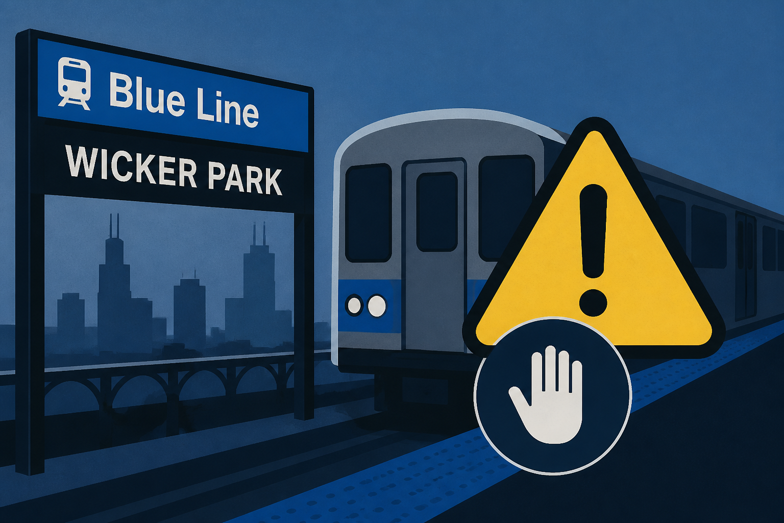 Chicago police issue alert on sexual abuse at CTA Blue Line station in Wicker Park