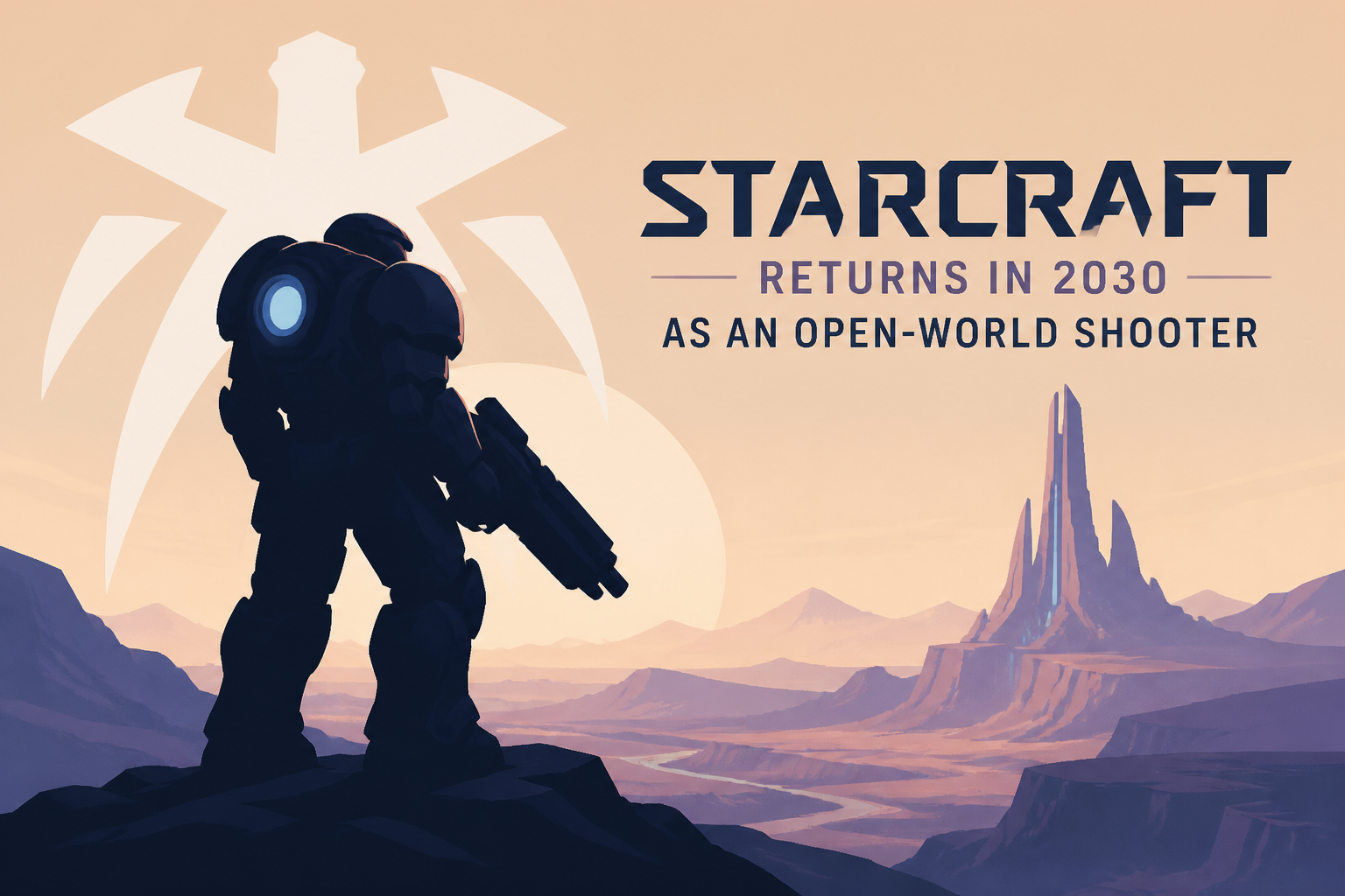 StarCraft returns in 2030 as an open-world shooter