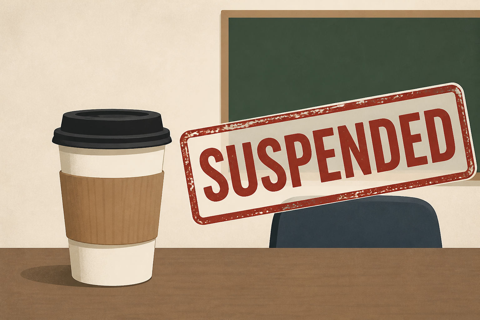 Upstate NY high school student suspended for bringing coffee to class