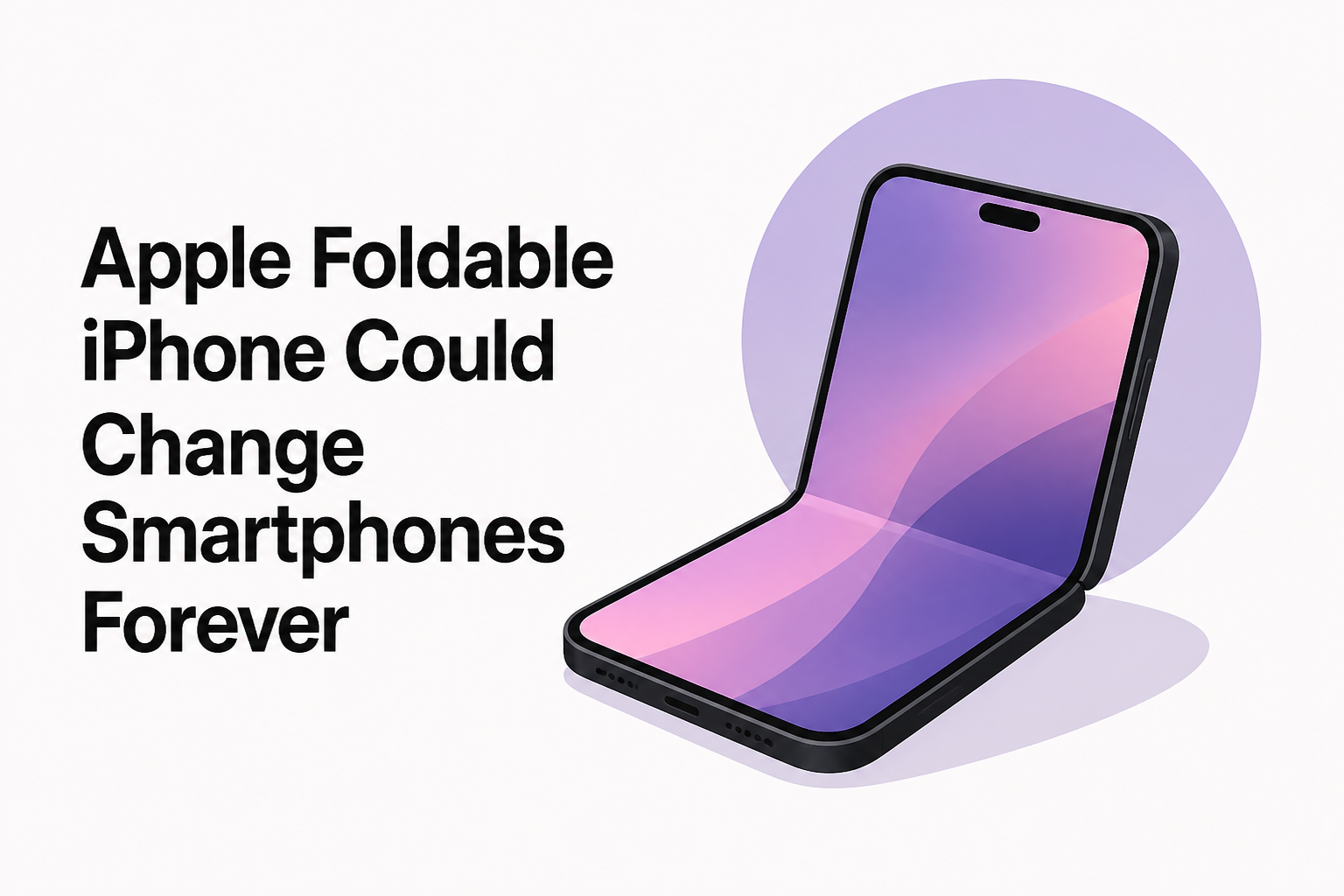 Apple Foldable iPhone Could Change Smartphones Forever