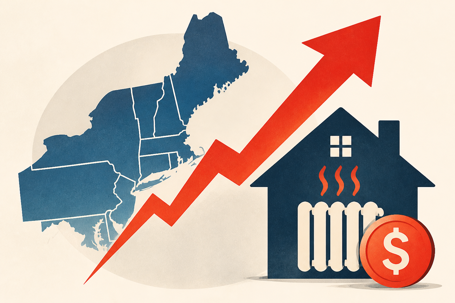 Northeast households face the biggest heating cost rise