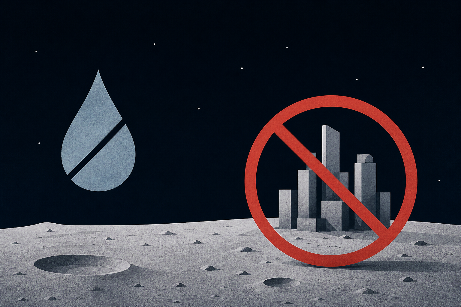 No cities on the moon - there isn't enough water, scientists say (op-ed)