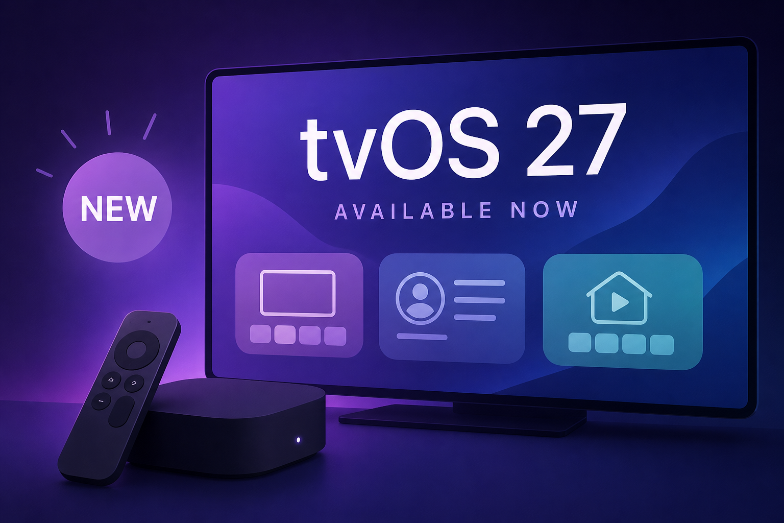 tvOS 27 available now for Apple TV 4K, here’s everything new