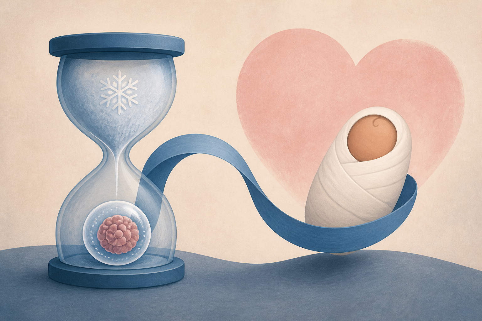 Months after son killed in crash, couple welcomes daughter born from embryo frozen for 22 years