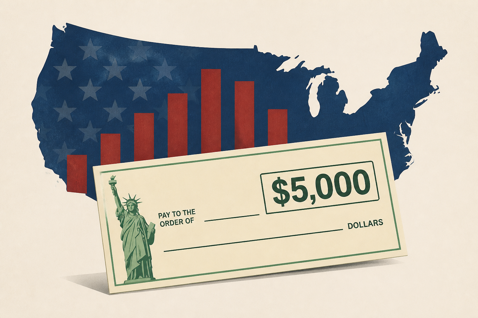 Trump doubles down on $5,000 dividend checks pledge