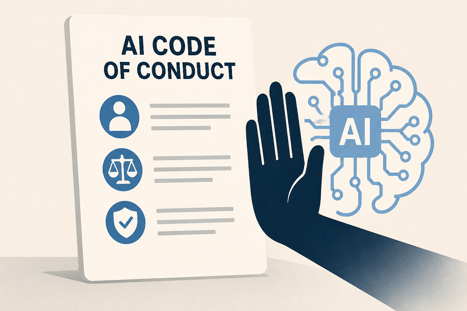 Microsoft releases draft AI code of conduct to keep humans in control