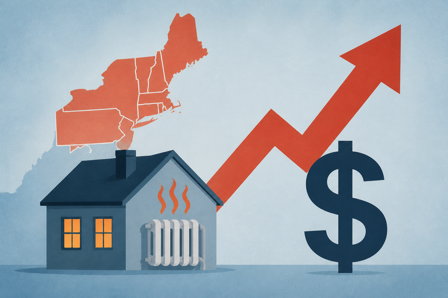 Northeast households face the biggest heating cost rise