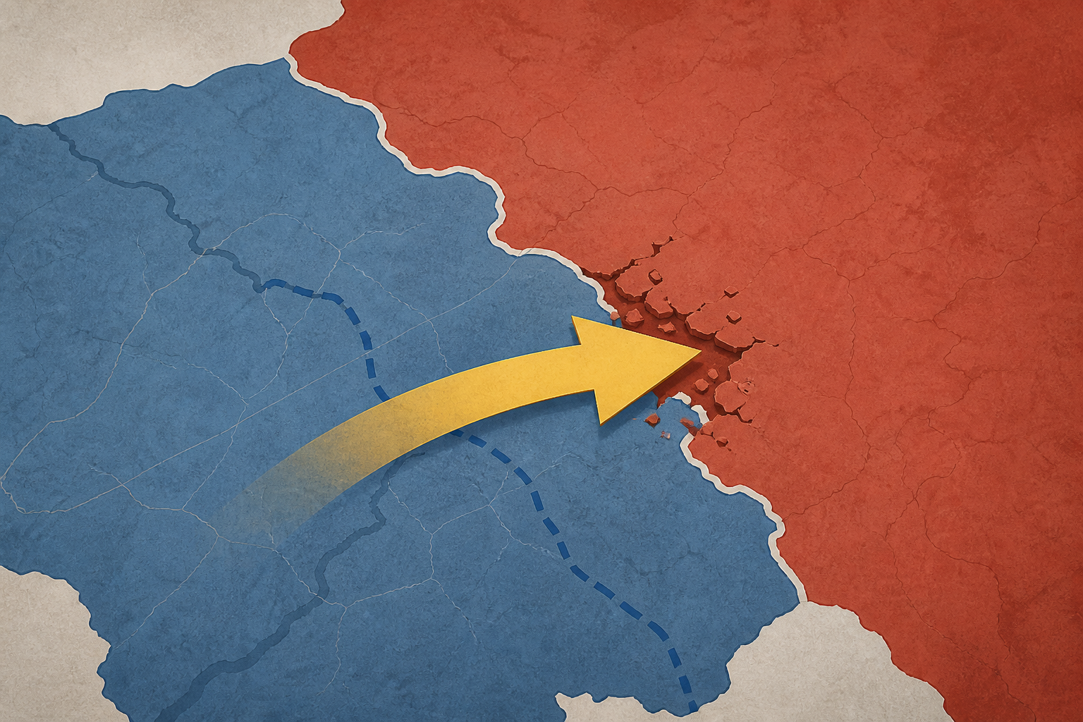 Map Shows Major Ukrainian Frontline Breakthrough After Months of Clashes