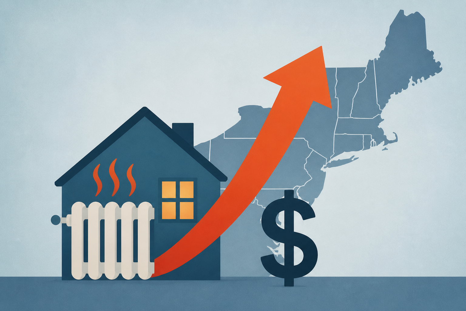 Northeast households face the biggest heating cost rise