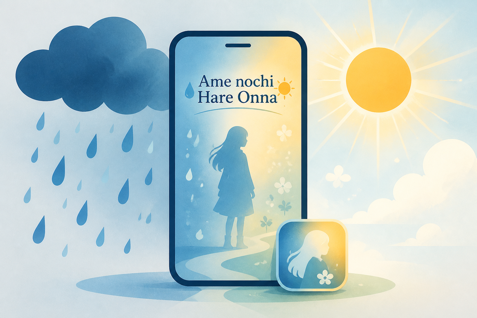 Pokémon Developer Game Freak Announces Ame nochi Hare Onna Mobile Game