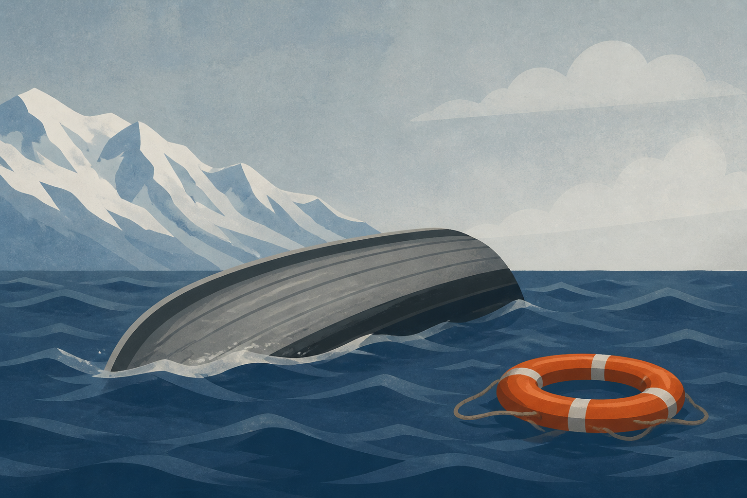 Alaska teen survives 2 days clinging to capsized Bering Sea skiff