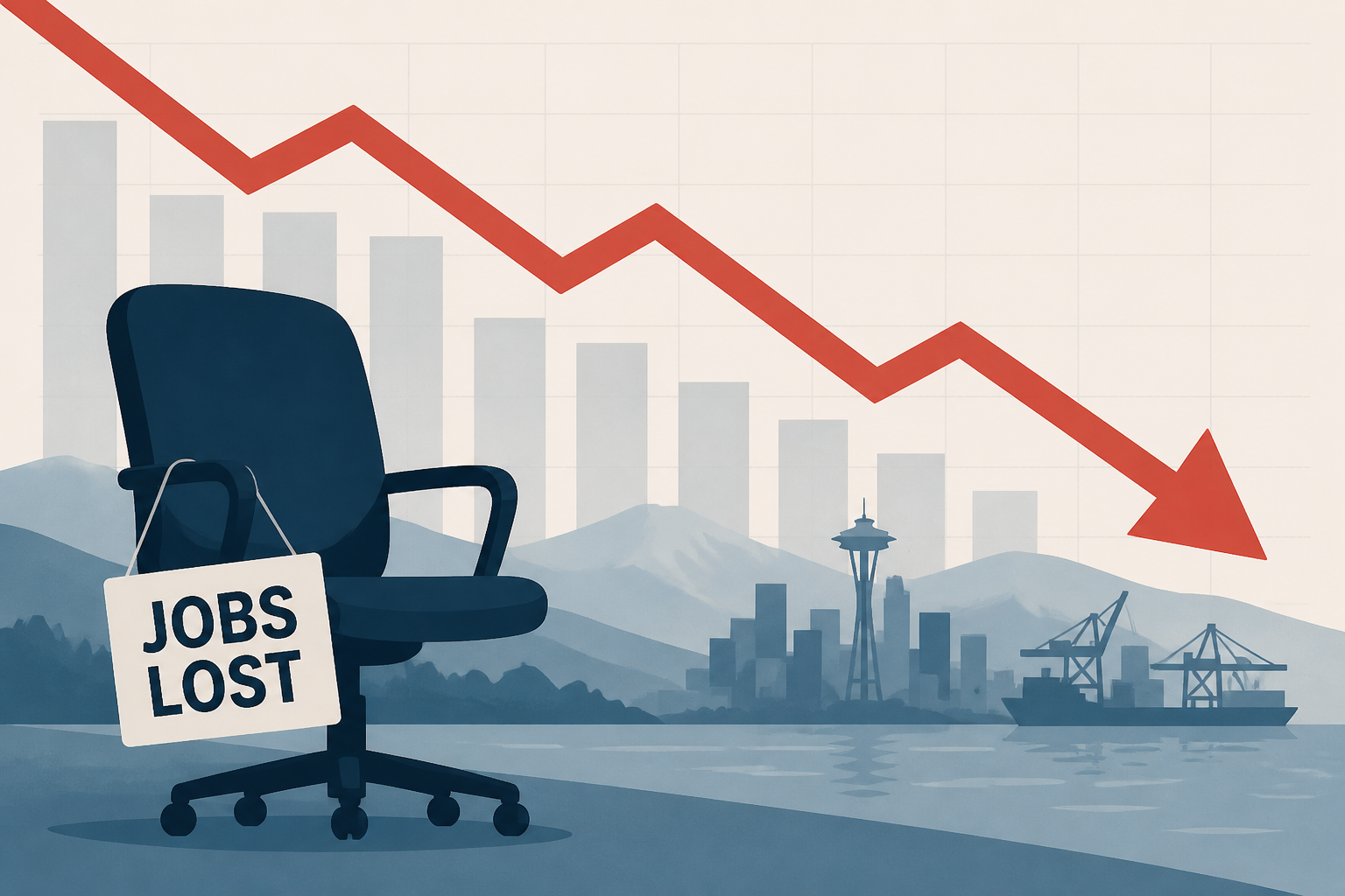 Puget Sound lost nearly 7,000 jobs, losing competitive edge