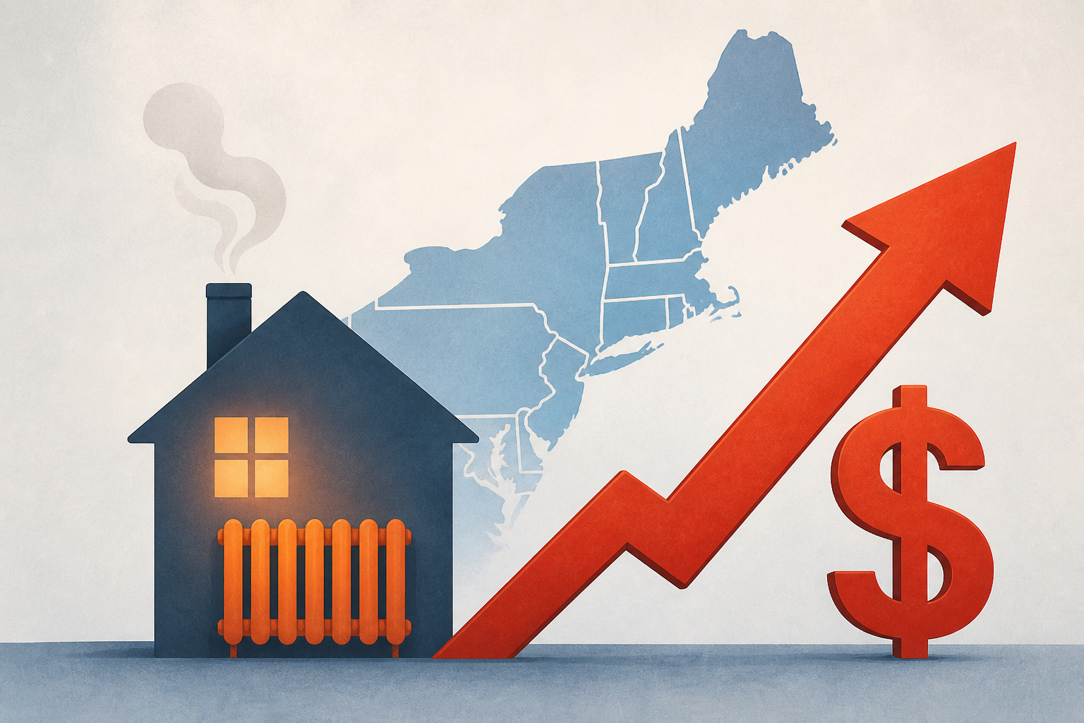 Northeast households face the biggest heating cost rise
