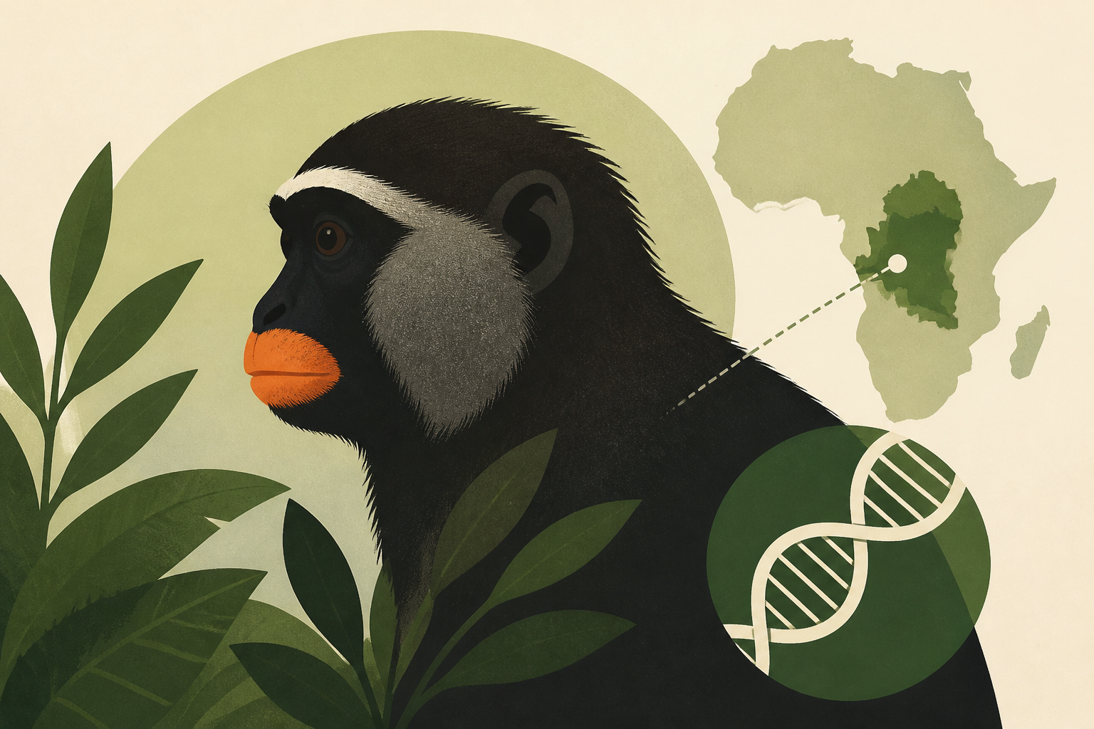 New Orange-Lipped Monkey Found In Congo