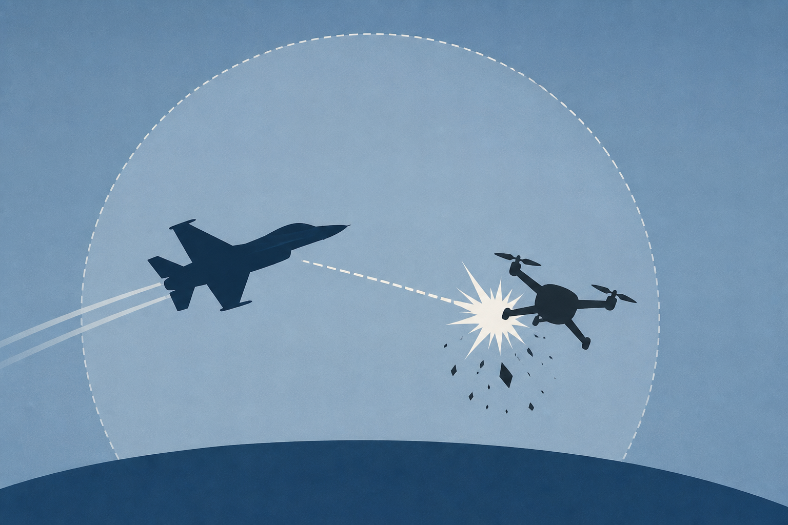Nato jets shoot down drone that flew into Lithuanian airspace