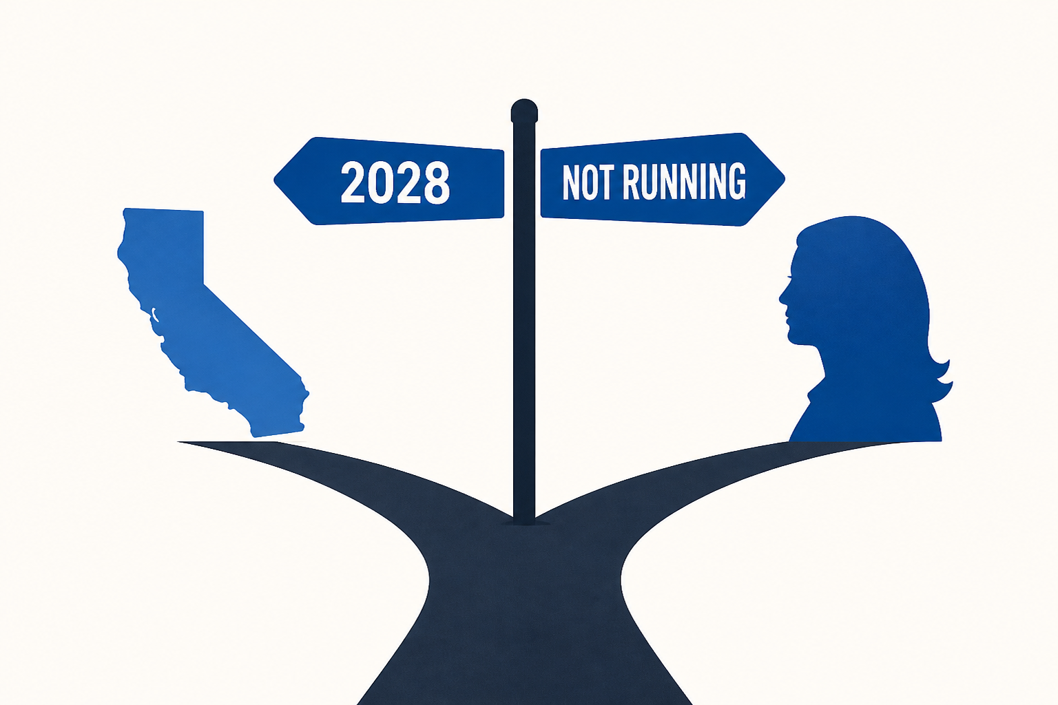 Gavin Newsom says he won’t run in 2028 if Kamala Harris does