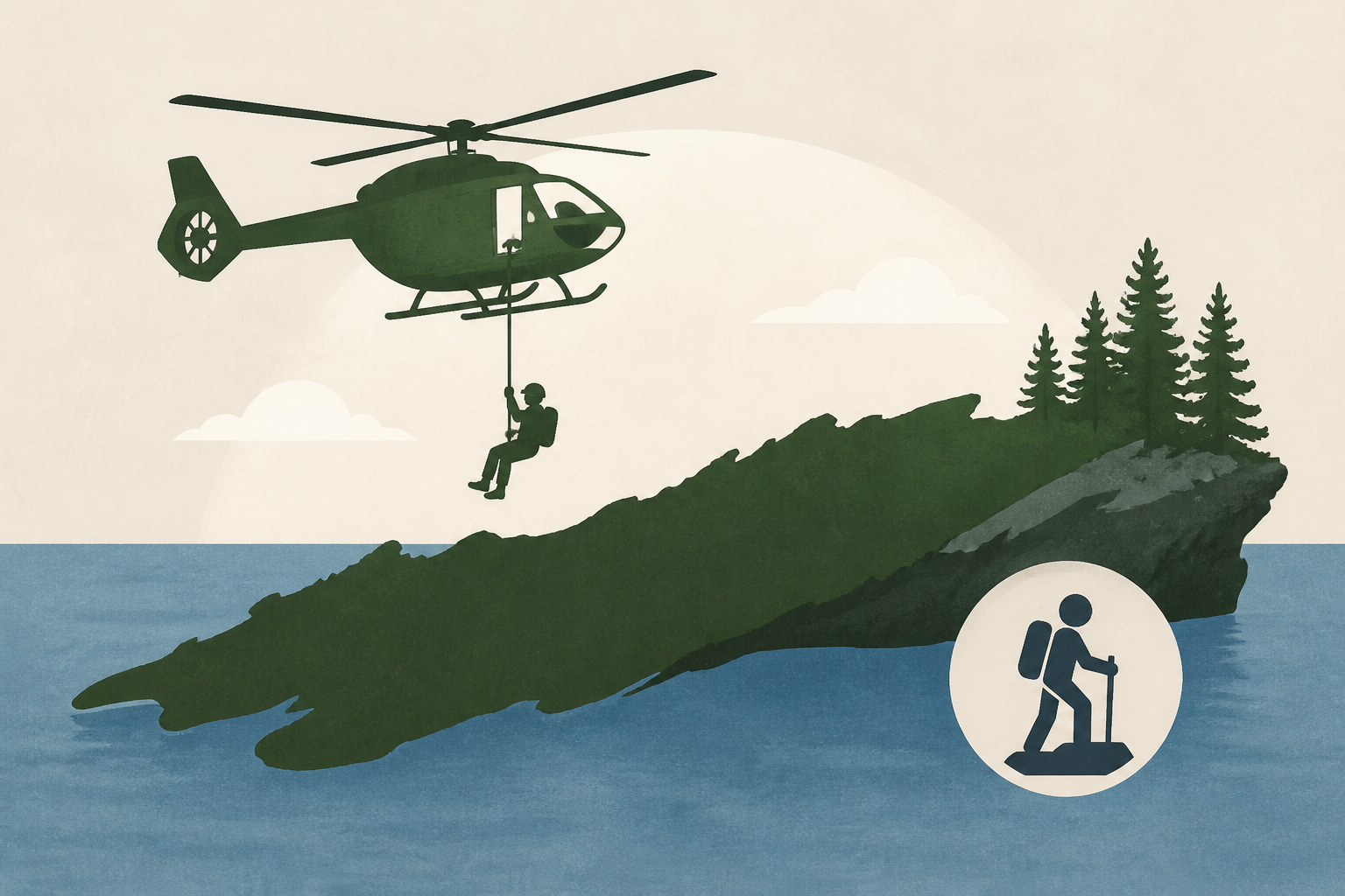 Isle Royale park officials share more details on rescue of missing hiker