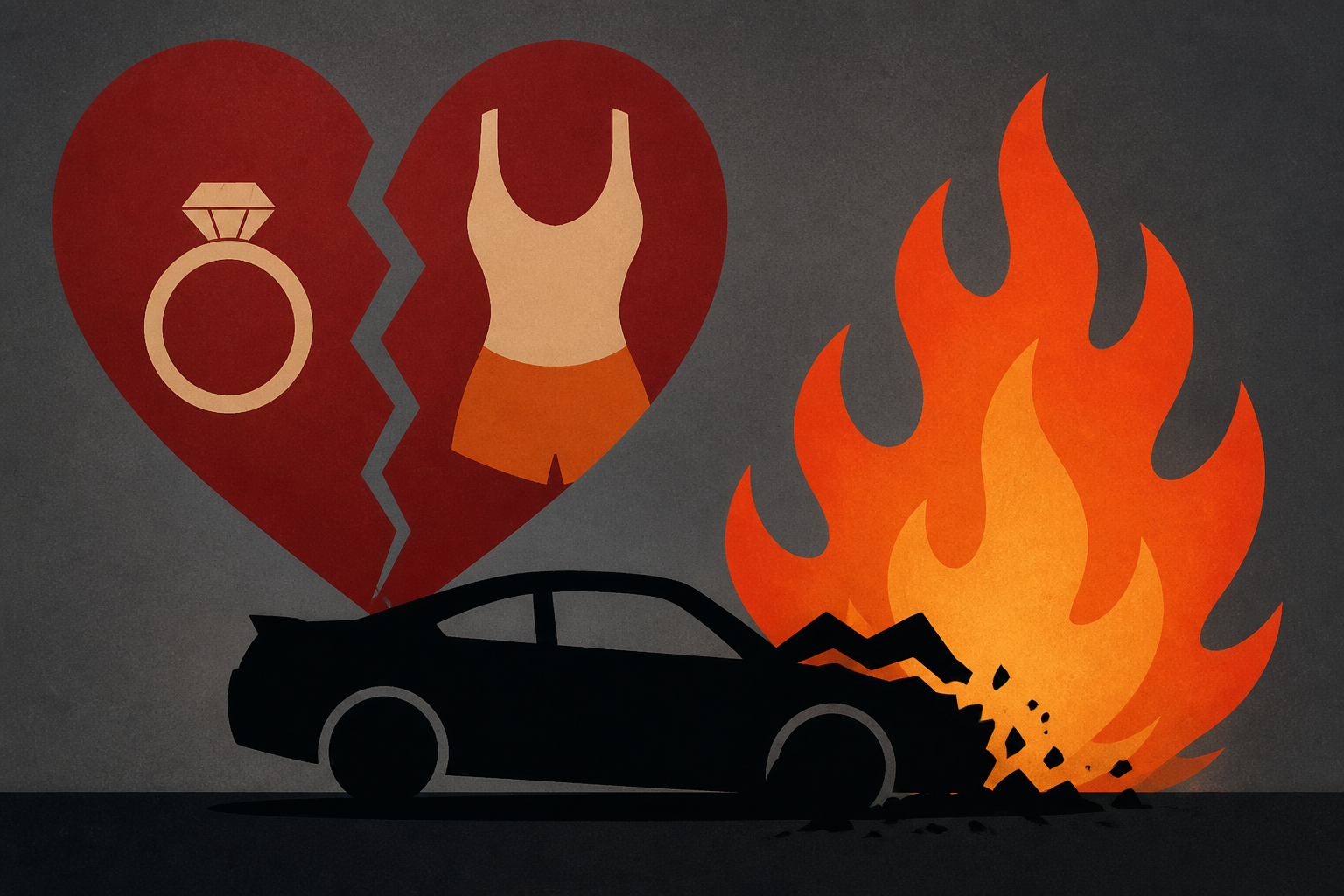 Married car show founder dies in fiery crash with alleged Hooters lover