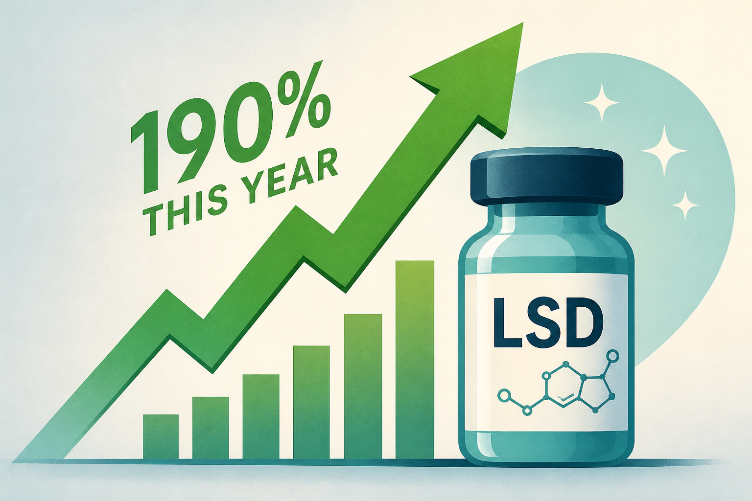 Definium Therapeutics, Up 190% This Year, Succeeds Again With LSD; Shares Fly