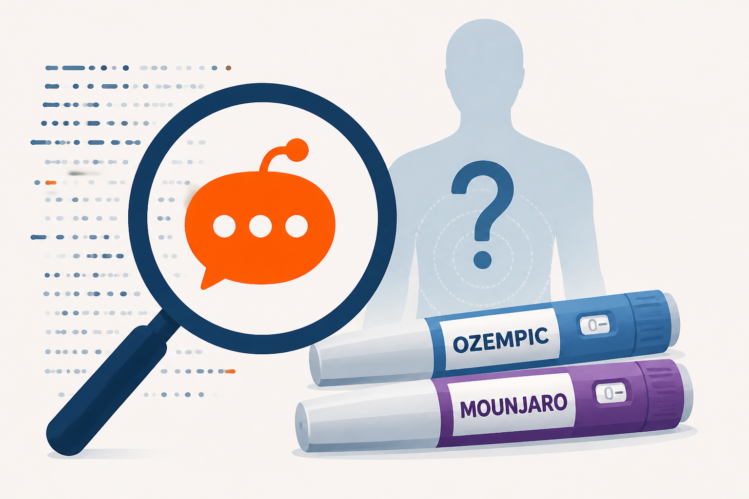 AI Analysis of 400,000 Reddit Posts Finds Potentially Overlooked Side Effects of Ozempic and Mounjaro