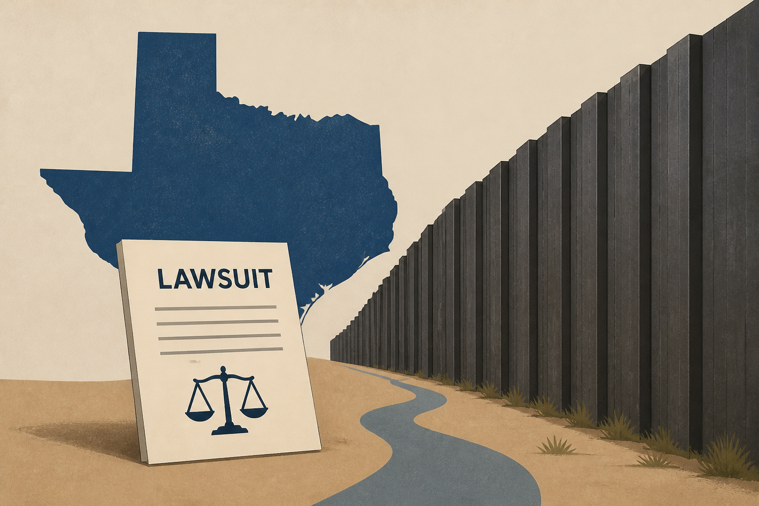 Texas landowners sue federal government over border wall plans