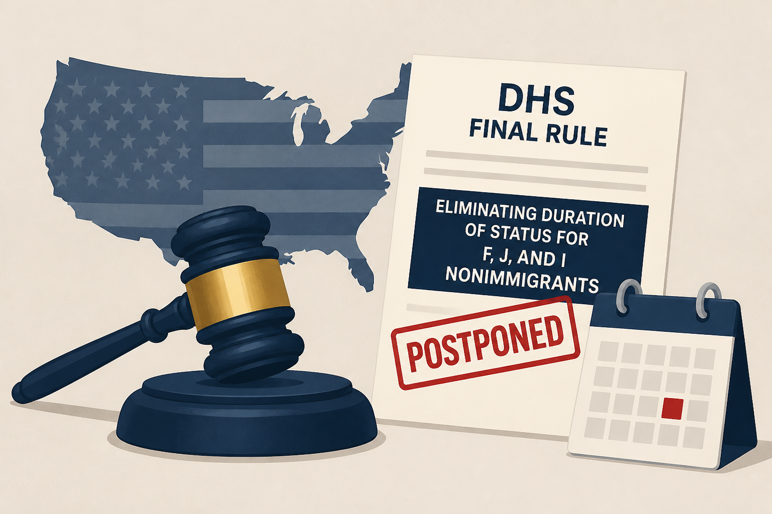 United States: District Court Postpones Implementation of DHS Final Rule Eliminating Duration of Status for F, J, and I Nonimmigrants