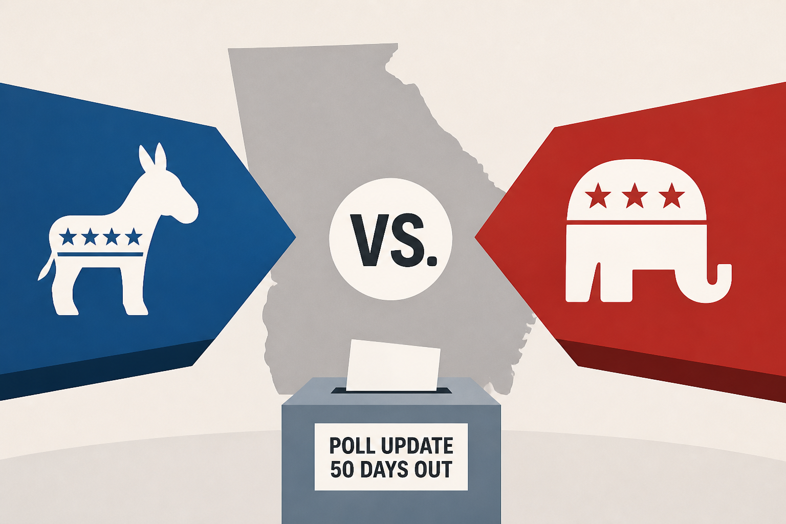 Jon Ossoff vs. Mike Collins: New GOP Poll Gives Race Update 50 Days Out