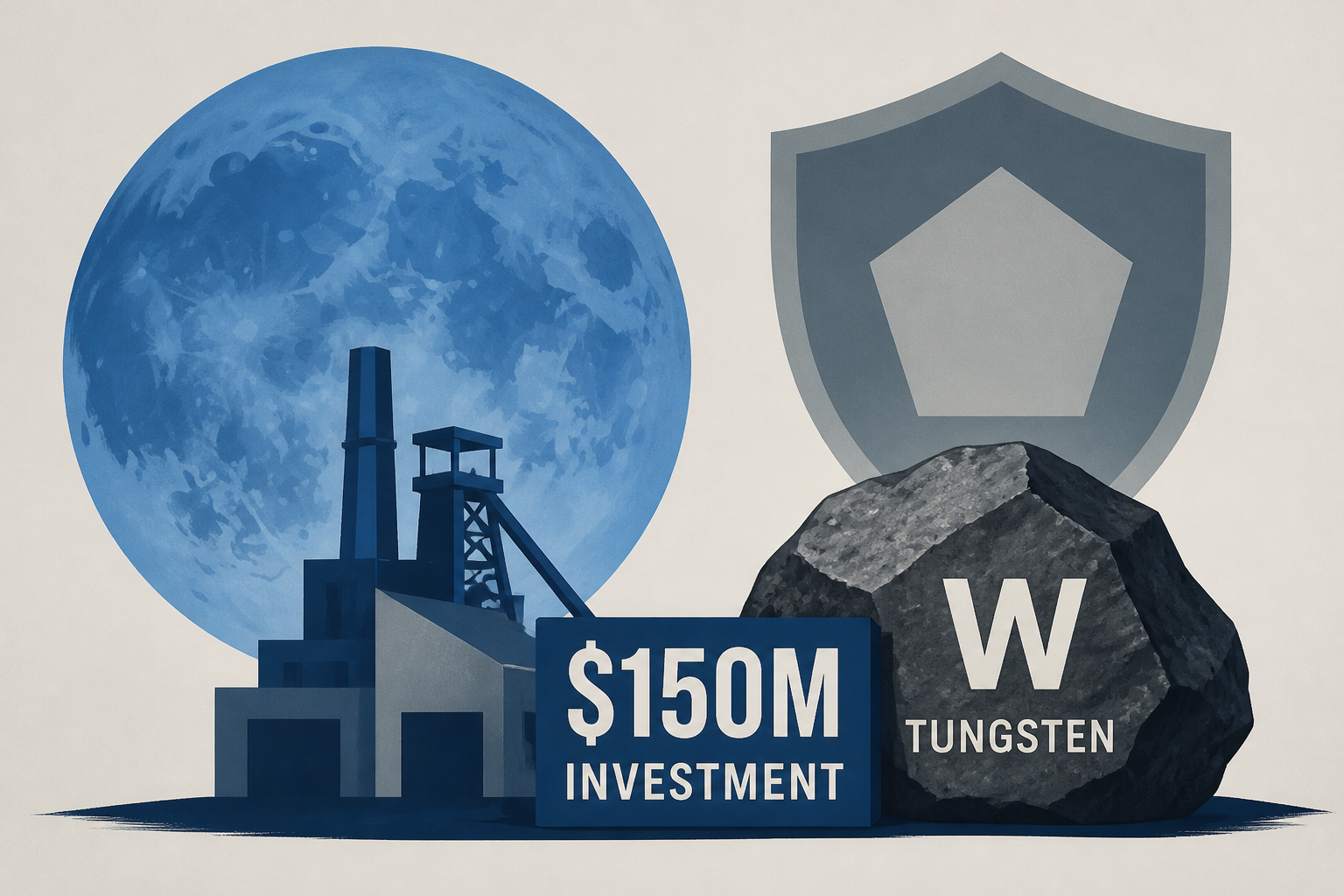 Pentagon backs $150M Blue Moon tungsten restart