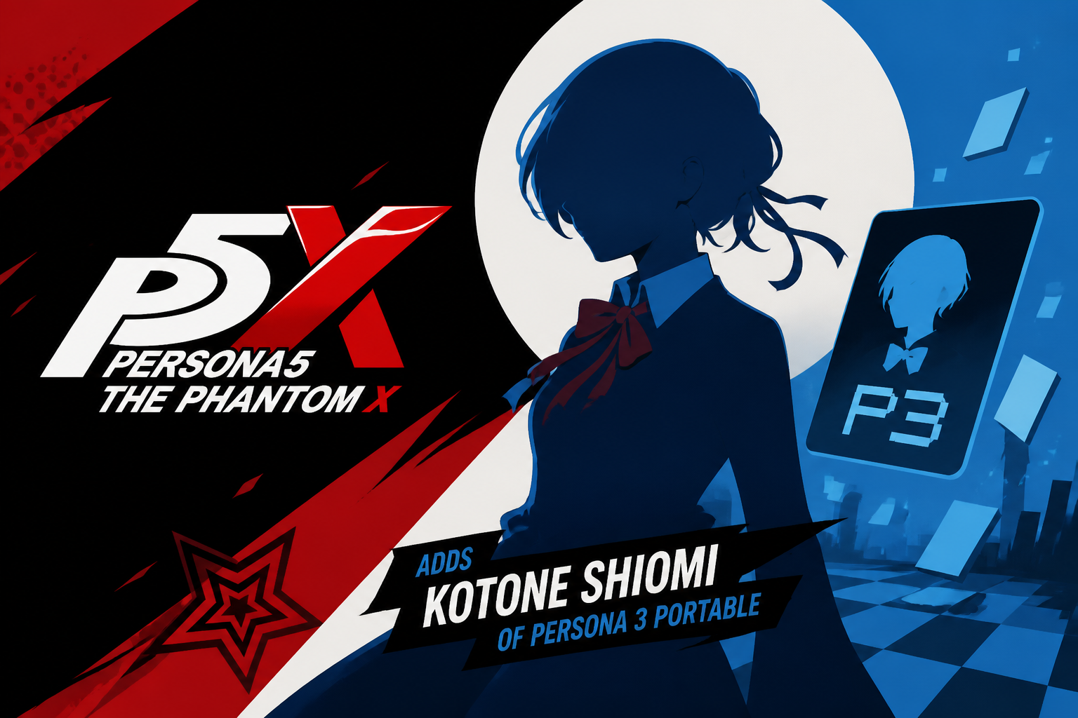 Persona5: The Phantom X Adds Kotone Shiomi of Persona 3 Portable