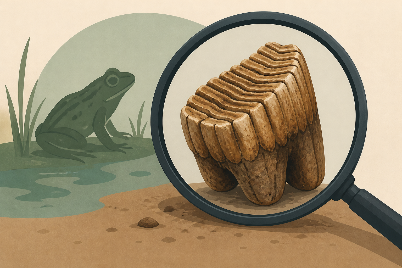 California Scientist Looking for Frogs Finds a 10,000-Year-Old Mastodon Tooth