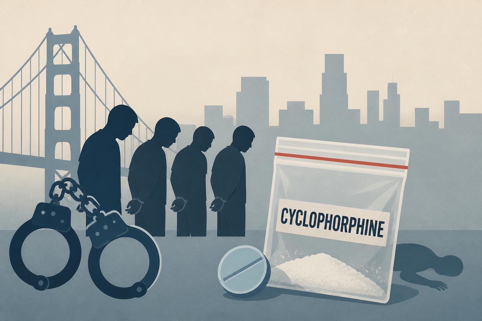 San Francisco cops arrest 4 suspected cychlorphine dealers after teen’s fatal overdose