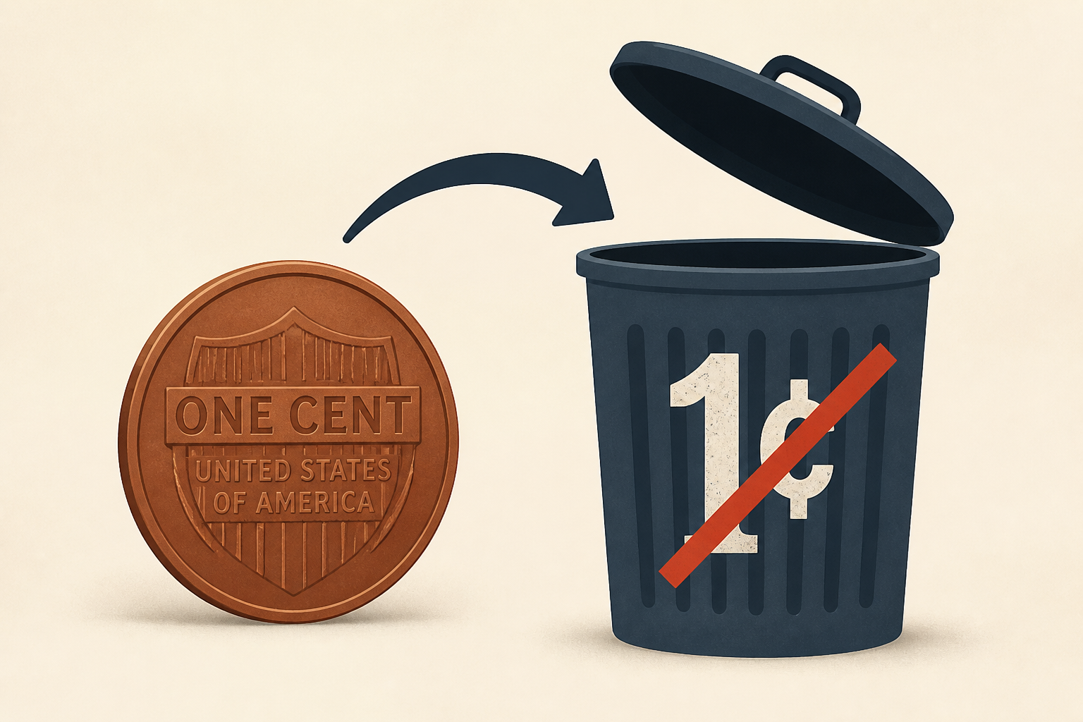 House unanimously votes to eliminate 1-cent coin permanently