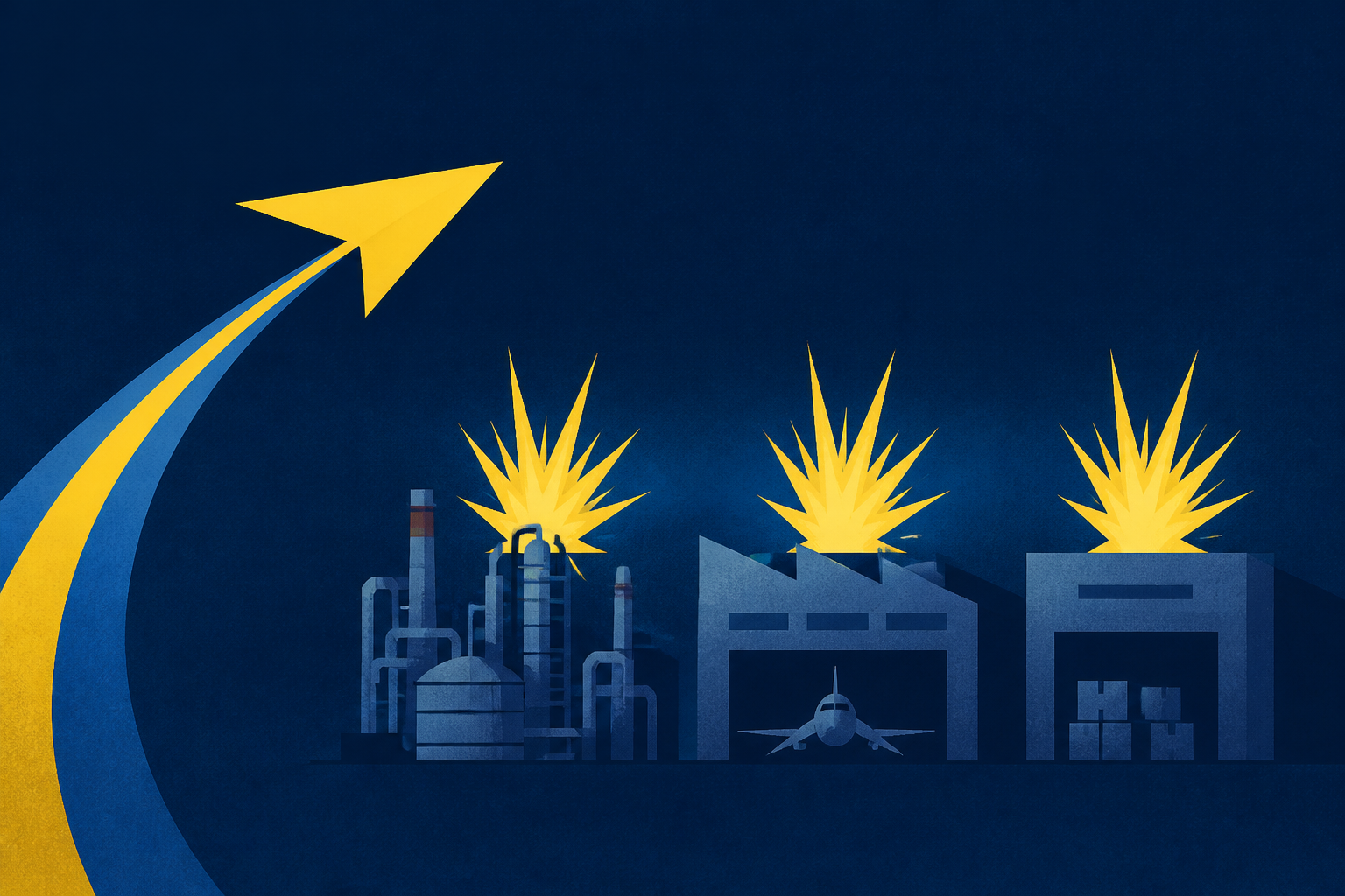 Ukraine Strikes Russian Refinery, Aircraft Plant and Ozon Facility in Massive Overnight Attack