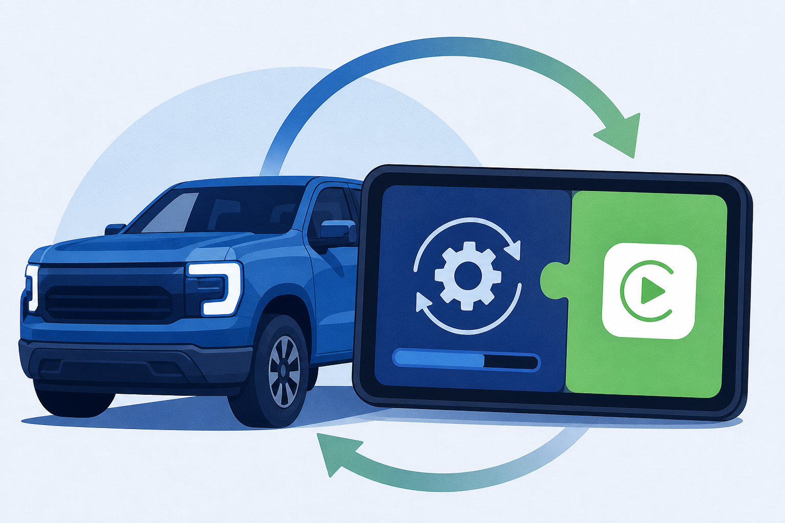 GM updates its trucks’ native software to coexist with CarPlay