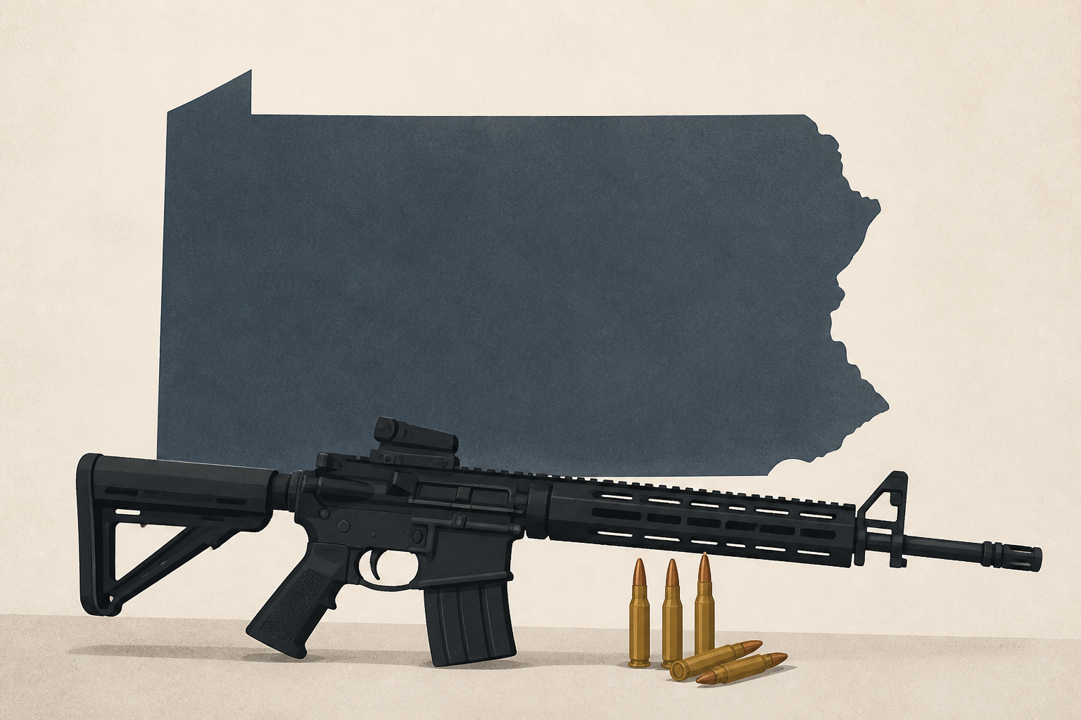 FBI: Pennsylvania man obtains rifle, ammunition in support of a terrorist attack